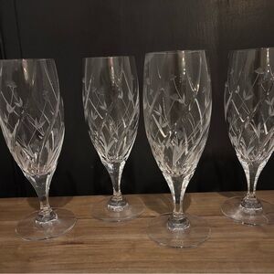 Mikasa English Garden Iced Tea glasses set of 4